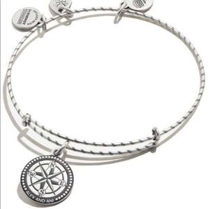 Alex And Ani Compass Embossed Bracelet